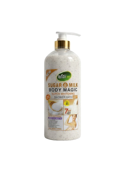 Gel Douche Sucre & Lait Magic Super Blanchissant SPF 45