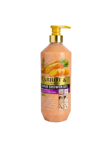 Gel Douche Carotte & Bêta-Carotène Glowing